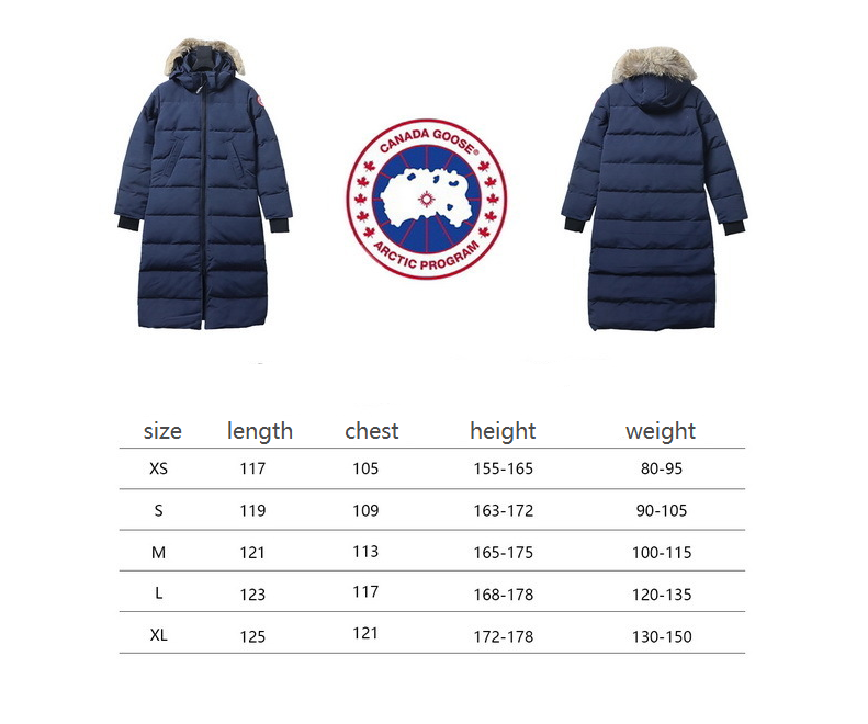 Canada Goose Mystique Parka Classic Long Disc Dark Blue