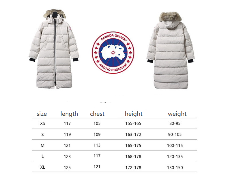 Canada Goose Mystique Parka Classic Long Disc White