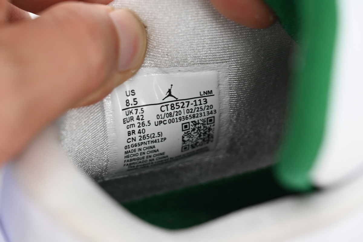 Air Jordan 4 Retro Green Metallic CT8527-113