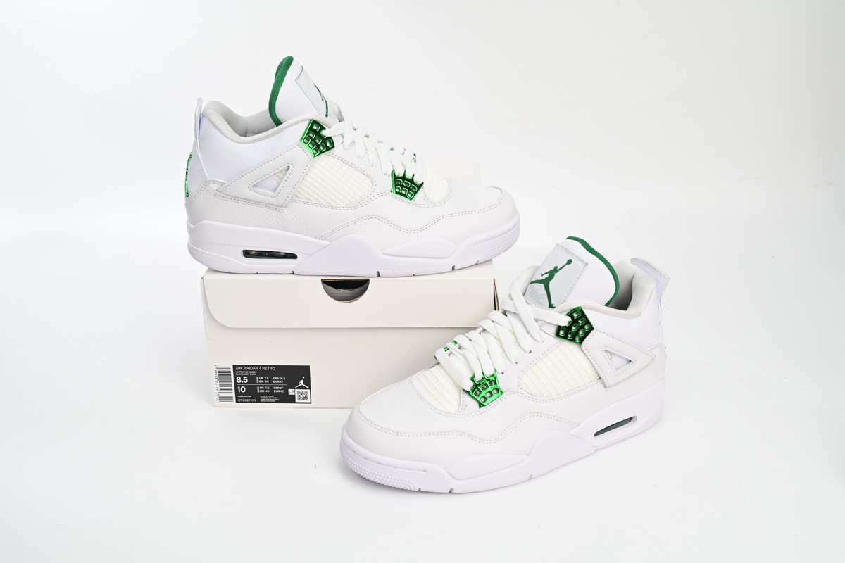Air Jordan 4 Retro Green Metallic CT8527-113