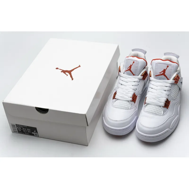 Air Jordan 4 Retro Orange Metallic CT8527-118