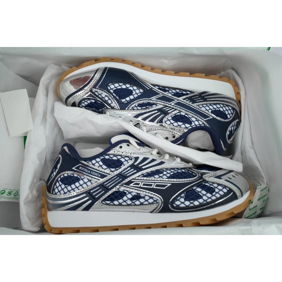 Bottega Veneta Orbit Deep Blue Silver 741357V2X404152