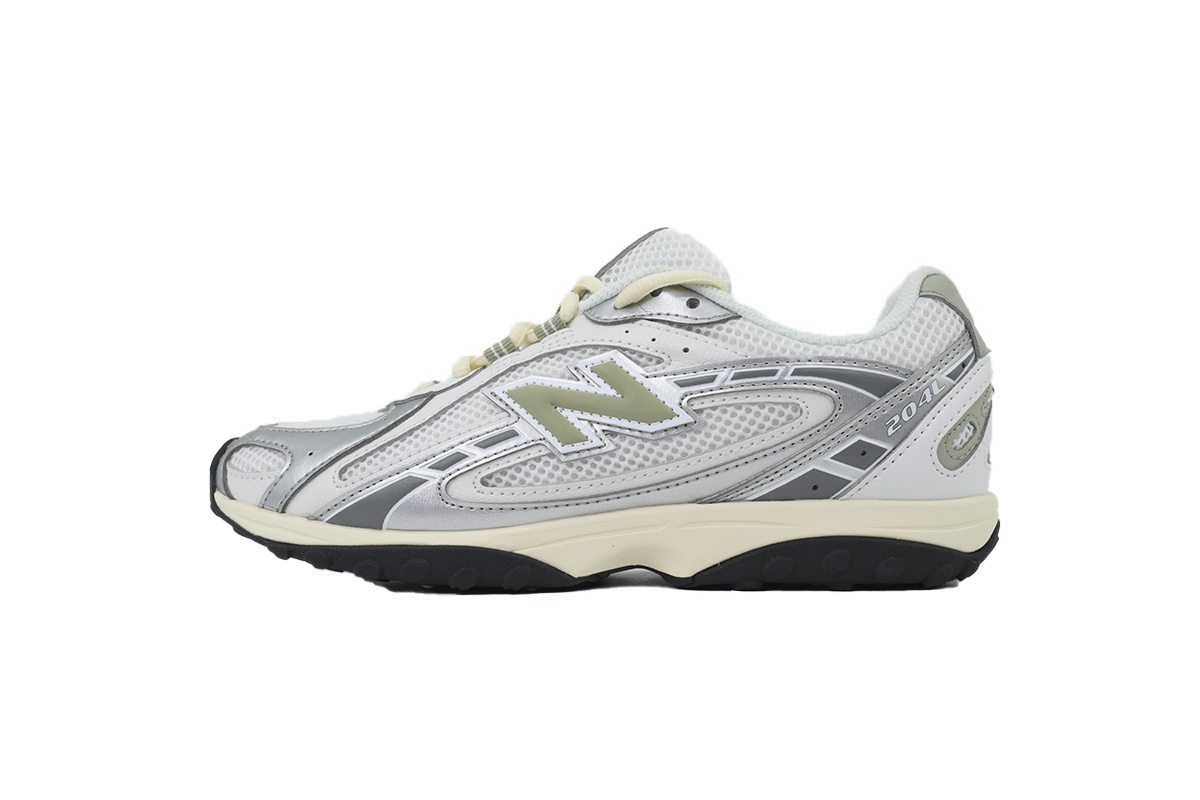 New Balance 204L Silver Metallic Sage Green U204LSWB