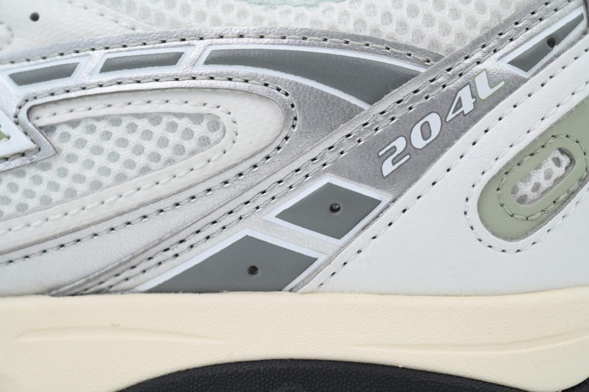 New Balance 204L Silver Metallic Sage Green U204LSWB