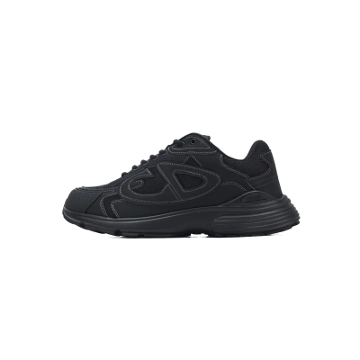 Dior B30 x Stone Island Sneaker Black 3SN279ZAN_H900 01