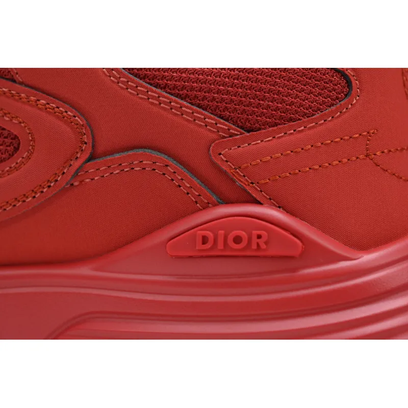 Dior B30 x Stone Island Sneaker Red 3SN279ZAN_H440