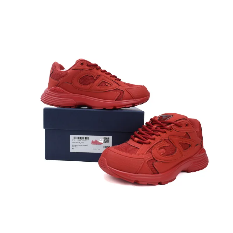 Dior B30 x Stone Island Sneaker Red 3SN279ZAN_H440