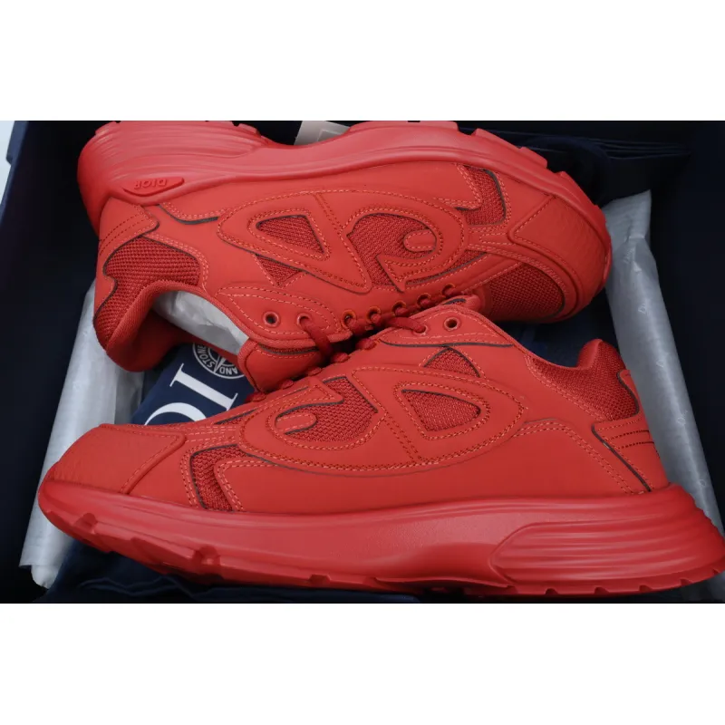 Dior B30 x Stone Island Sneaker Red 3SN279ZAN_H440