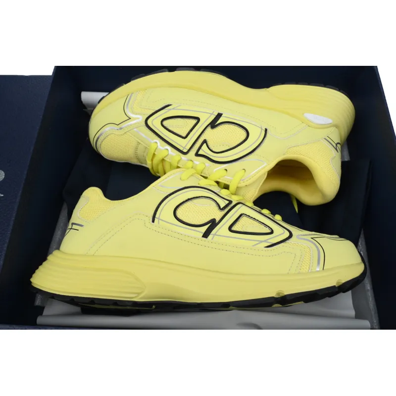 Dior B30 x Stone Island Sneaker Yellow 3SN27ZIR-16536