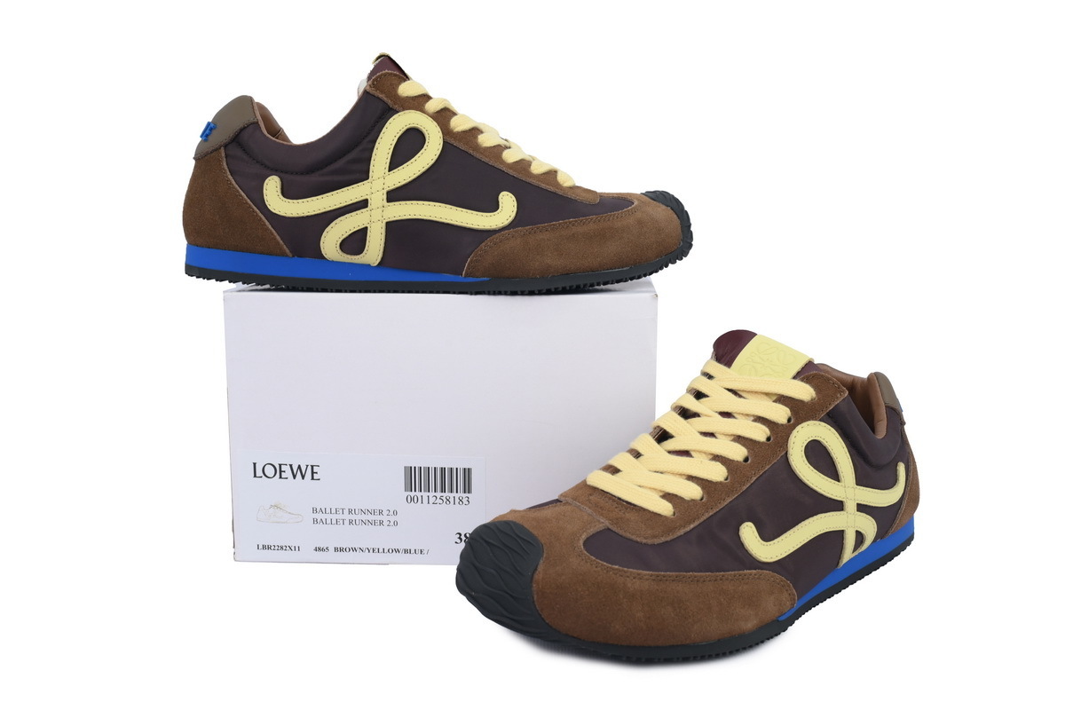 LOEWE Ballet Runner 2.0 Brown LBR2282X11-4865