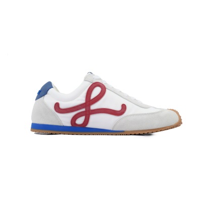 LOEWE Ballet Runner 2.0 White Red LLBR282X02-4868 02