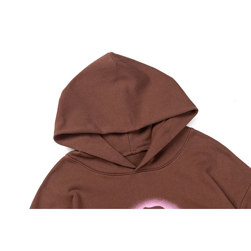 Sp5der Thug Hoodie Angel Brown