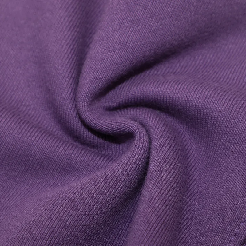 Sp5der Web Print Gothic Punk Purple Hoodie