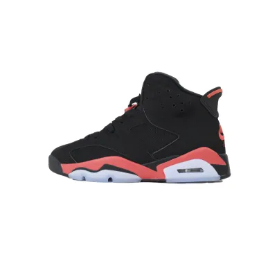 Air Jordan 6 Replica Reproduce Infrared Black And Red CT8529-001  01