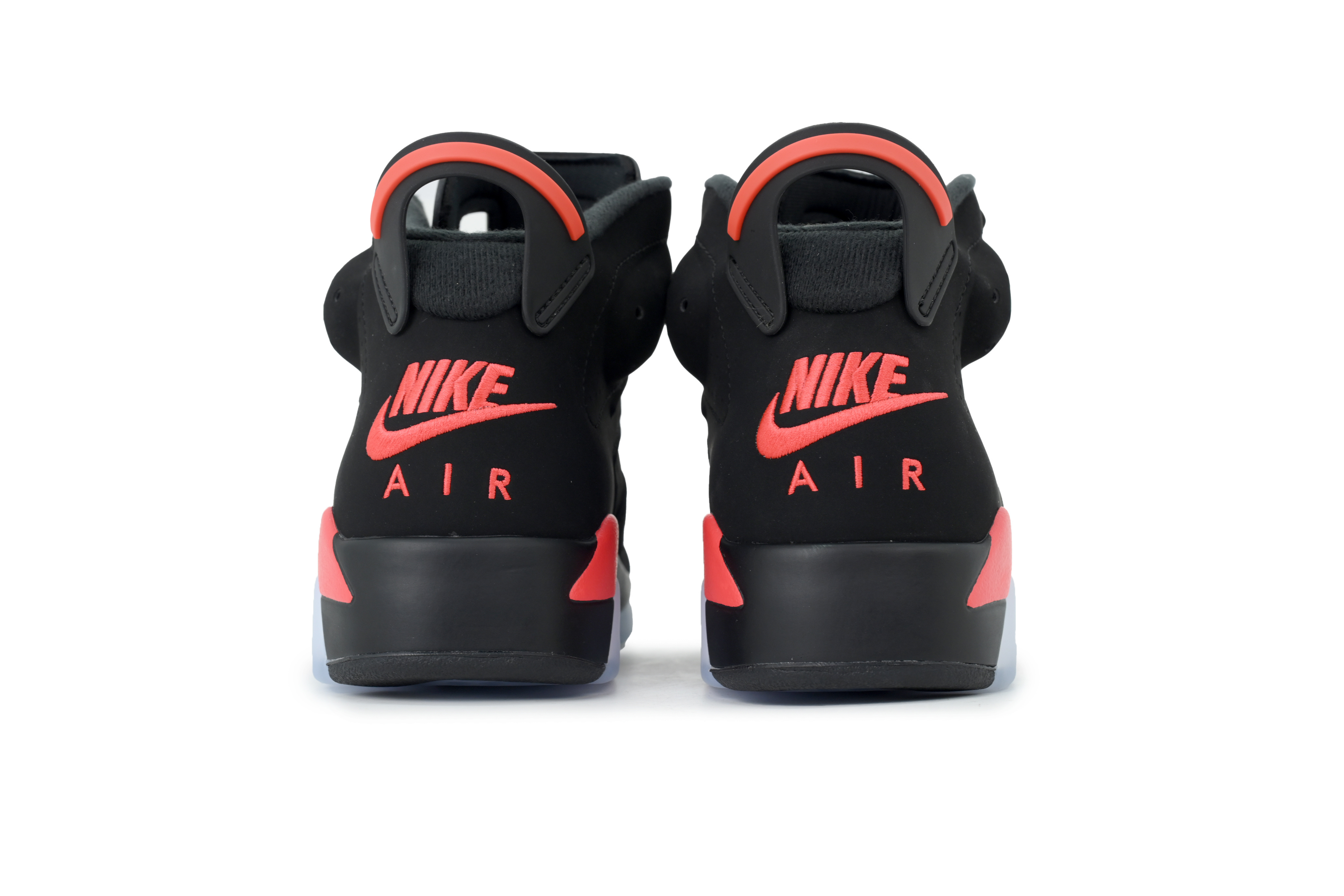 Air Jordan 6 Replica Reproduce Infrared Black And Red CT8529-001 