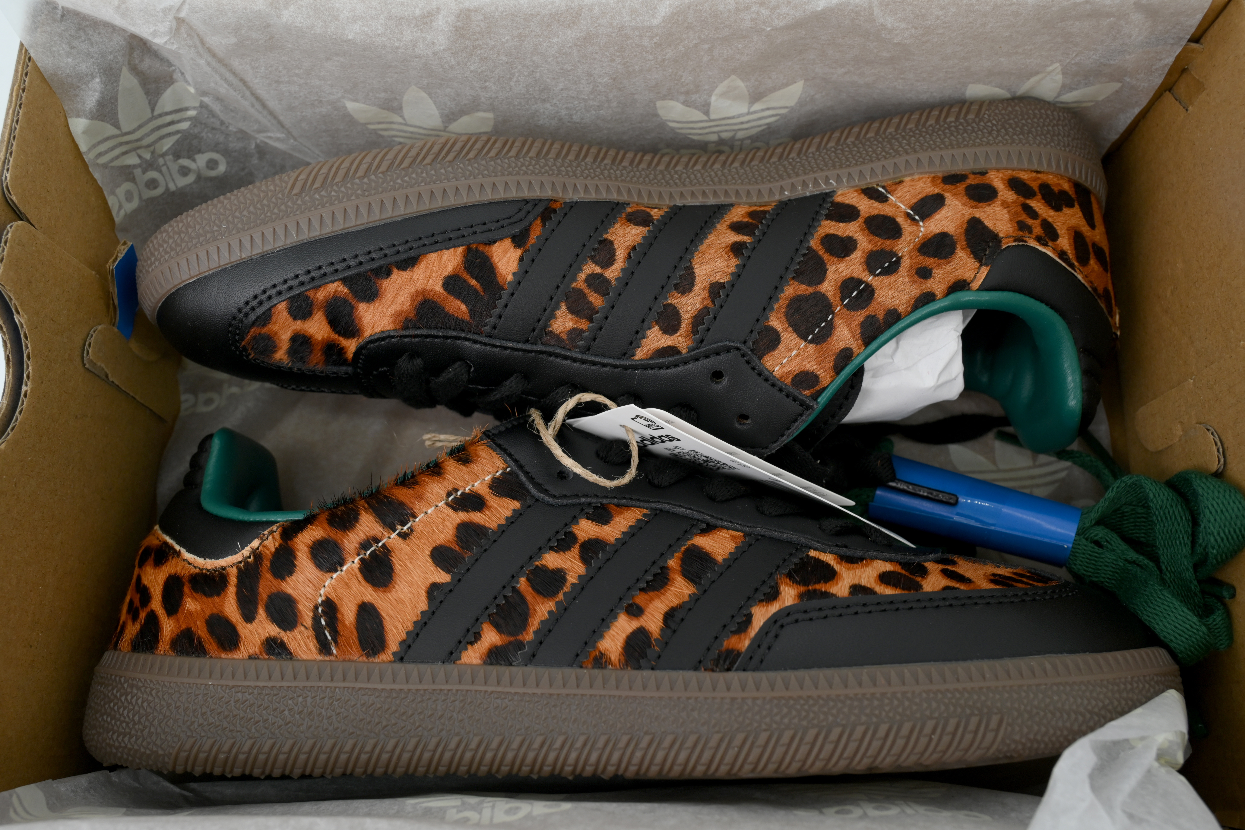 Adidas Samba OG Cheetah Pack - Collegiate Green JI2735