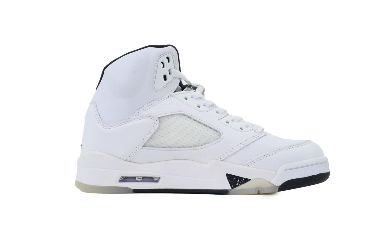 Air Jordan 5 Retro White Black DD0587-110
