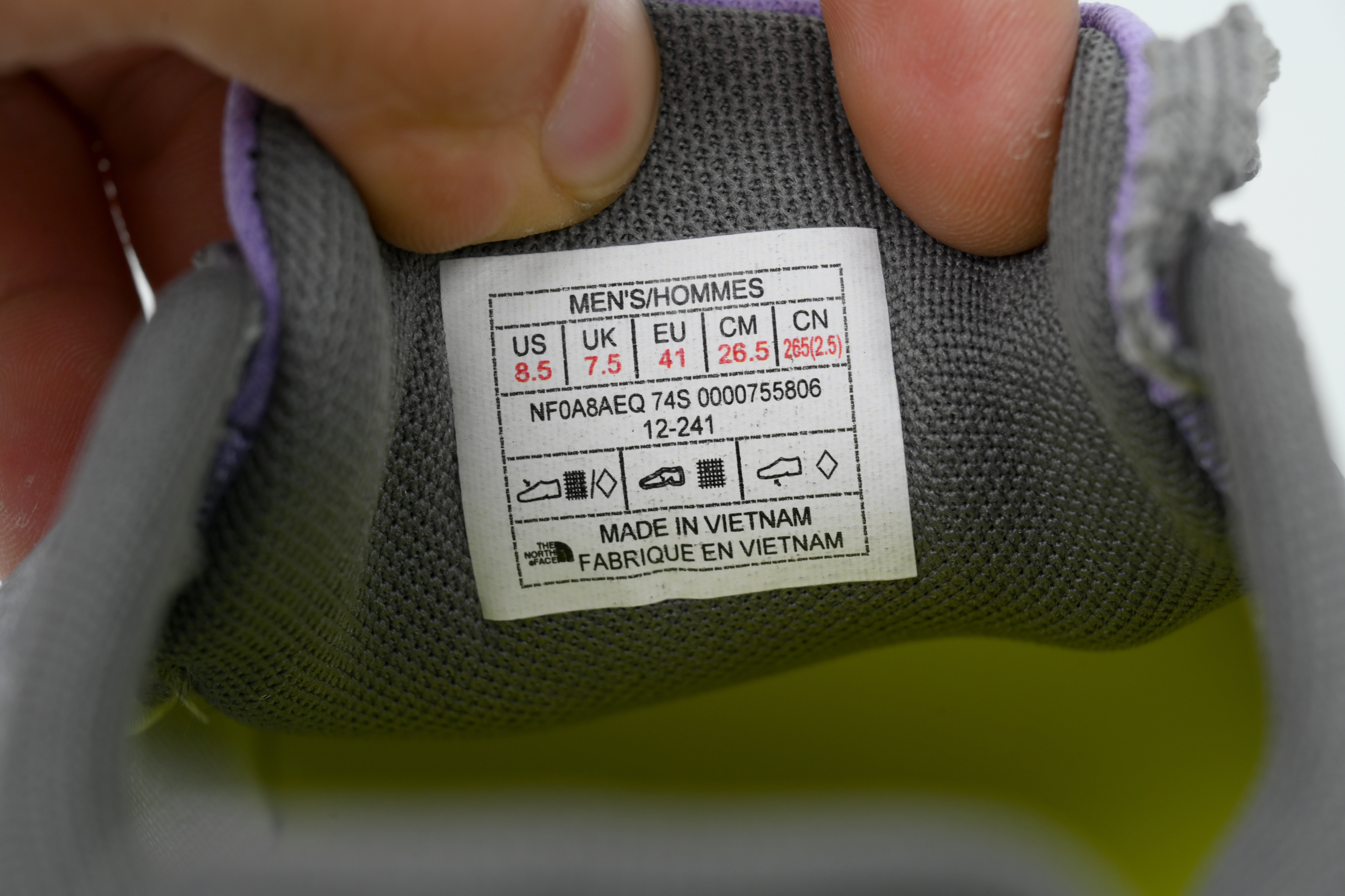 THE NORTH FACE Vectiv Enduris 4 Purple NF0A8AEQ-74S
