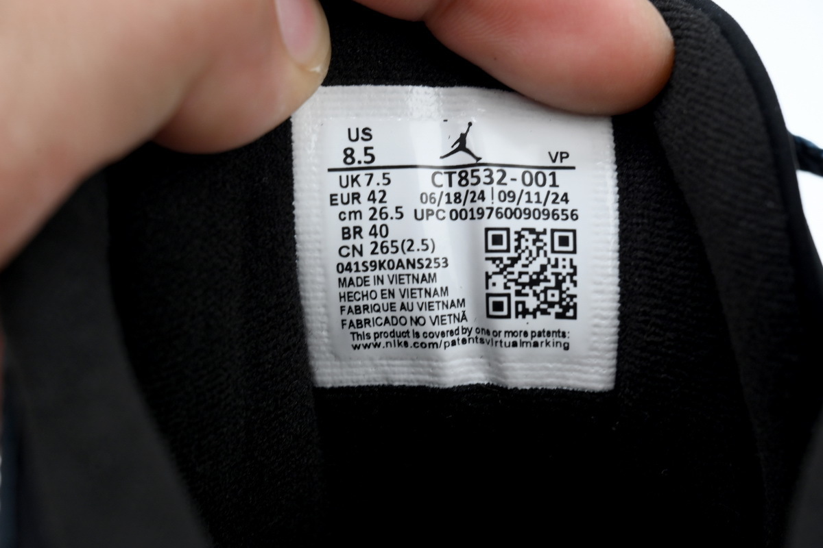 Air Jordan 3 Retro Black--Cat CT8532-001