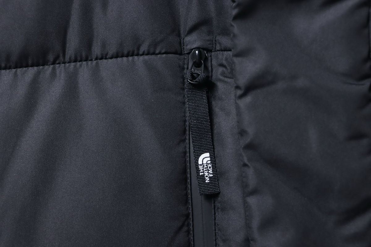 The North Face Long Nuptse Parka Black