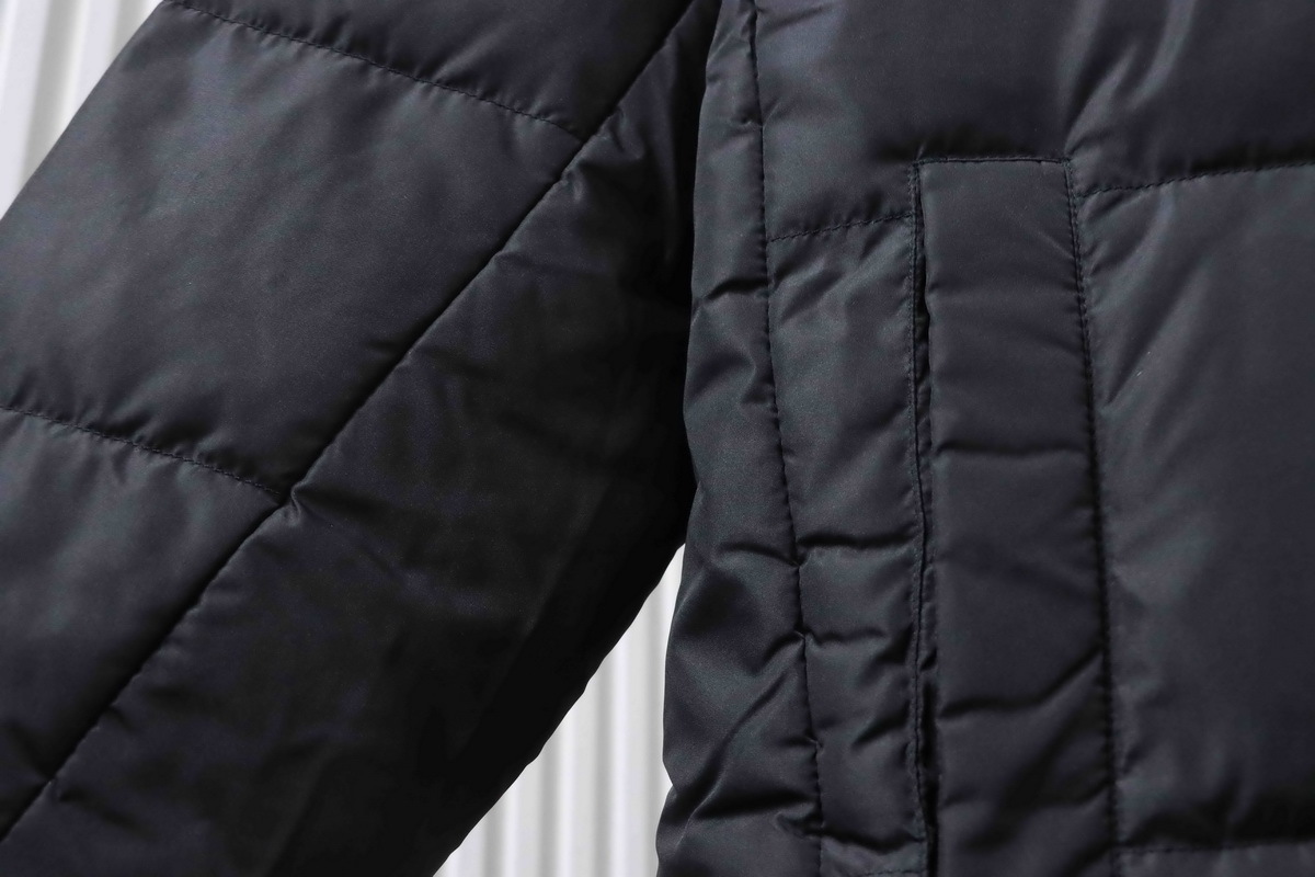 The North Face Long Nuptse Parka Black