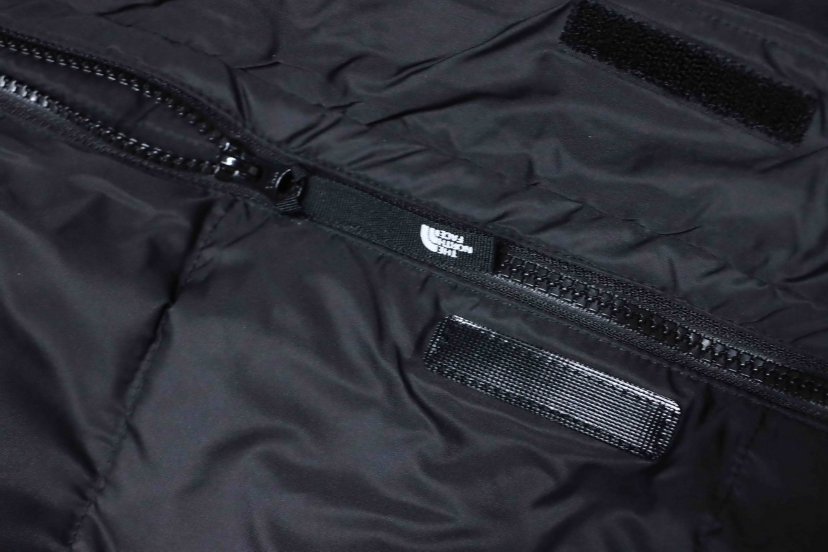 The North Face Long Nuptse Parka Black