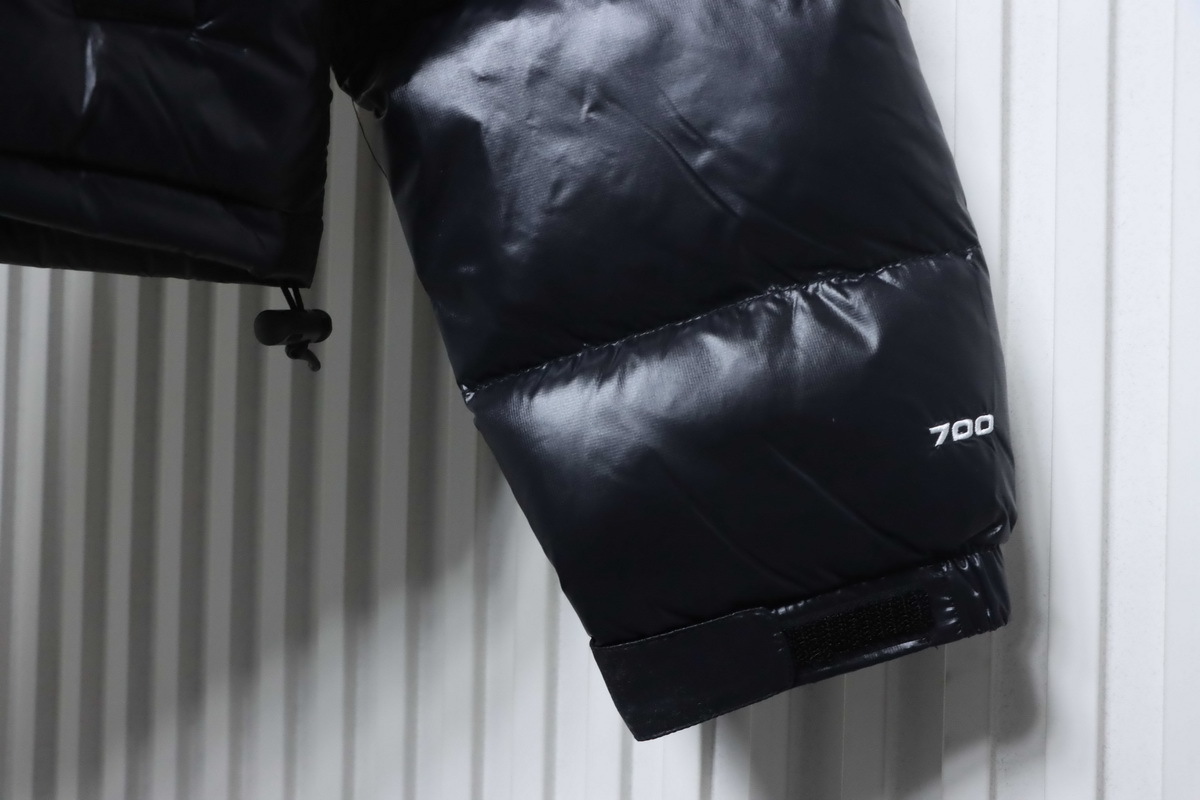 The North Face Nuptse 700 Short Jacket Black