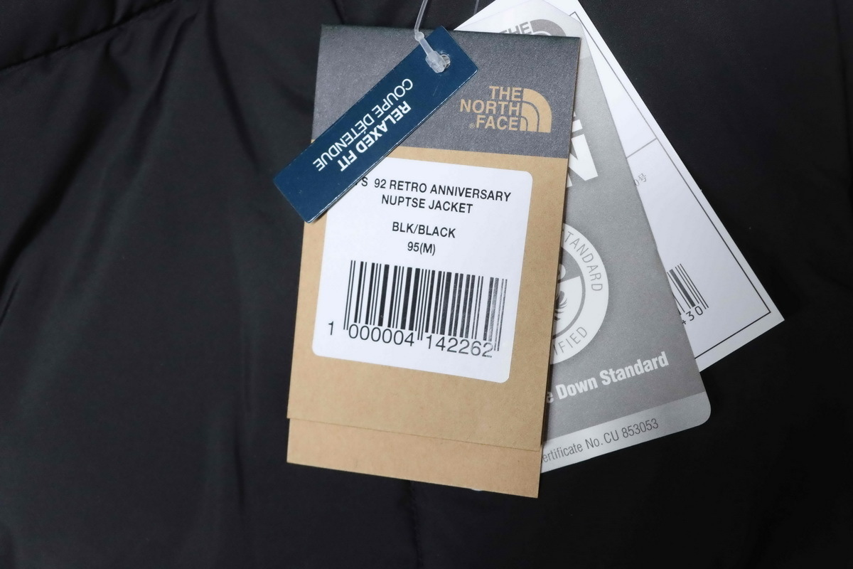 The North Face 1992 Armband 30th Anniversary Limited Edition Down Jacket Black