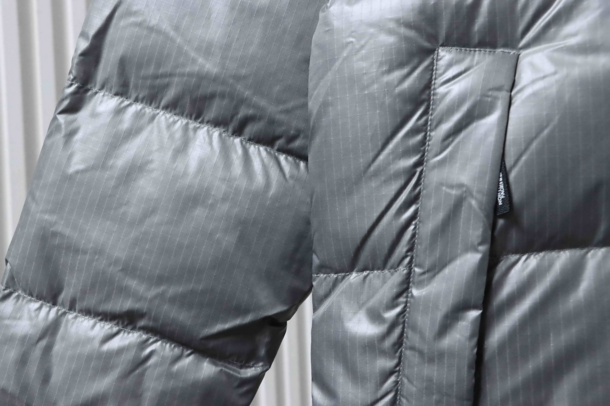 The North Face 1996 Eco Nuptse Jacket Black Gray