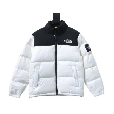 The North Face 1996 Eco Nuptse Jacket White Black 01