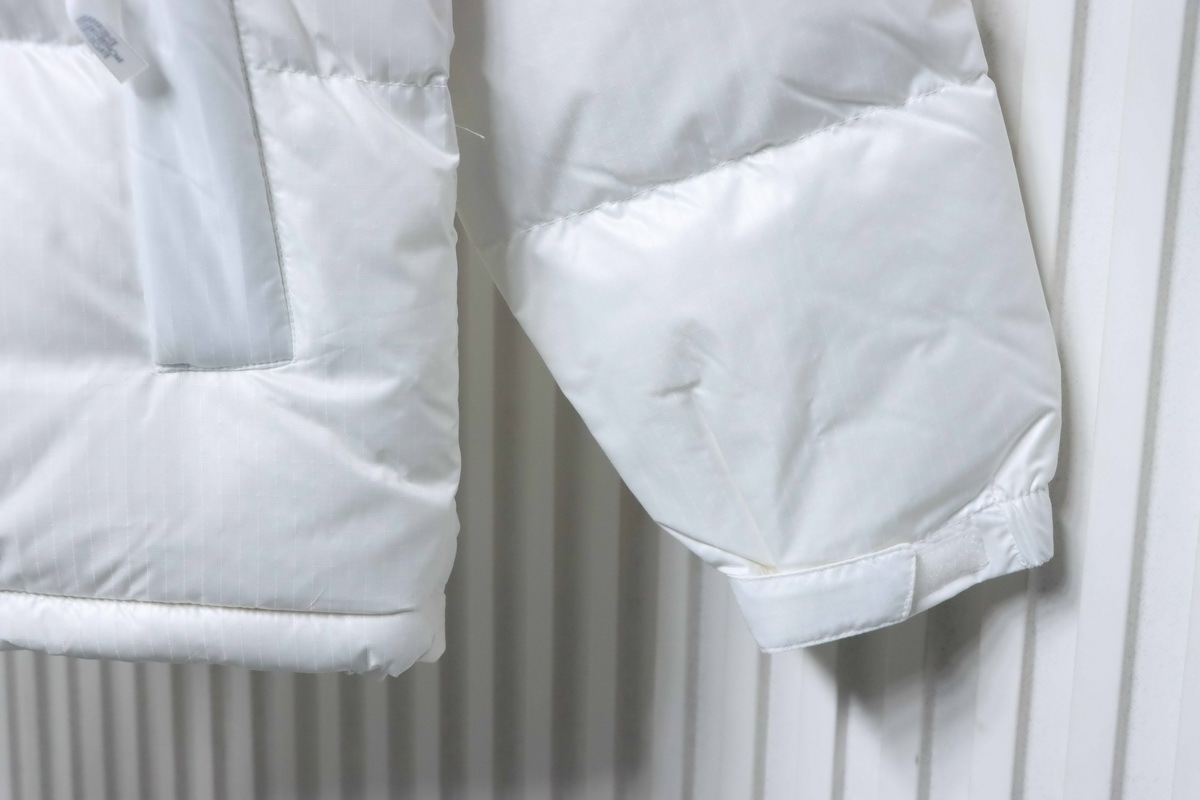 The North Face 1996 Eco Nuptse Jacket White Black