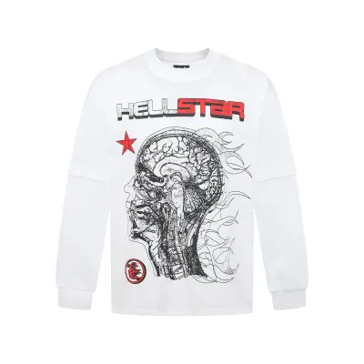 Hellstar 1996 Long-Sleeve T-Shirt D3233 Black/White 02