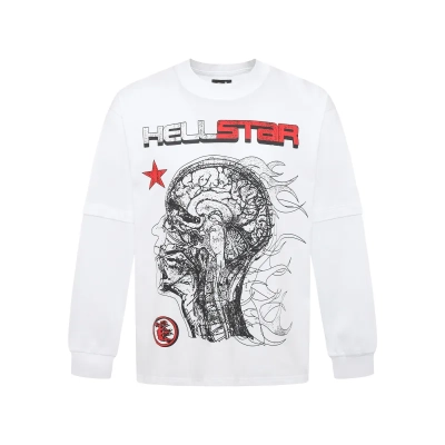 Hellstar 1996 Long-Sleeve T-Shirt D3233 Black/White 02