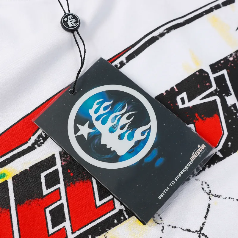 Hellstar ‘War Ready’ Long-Sleeve T-Shirt D3235 Black/White