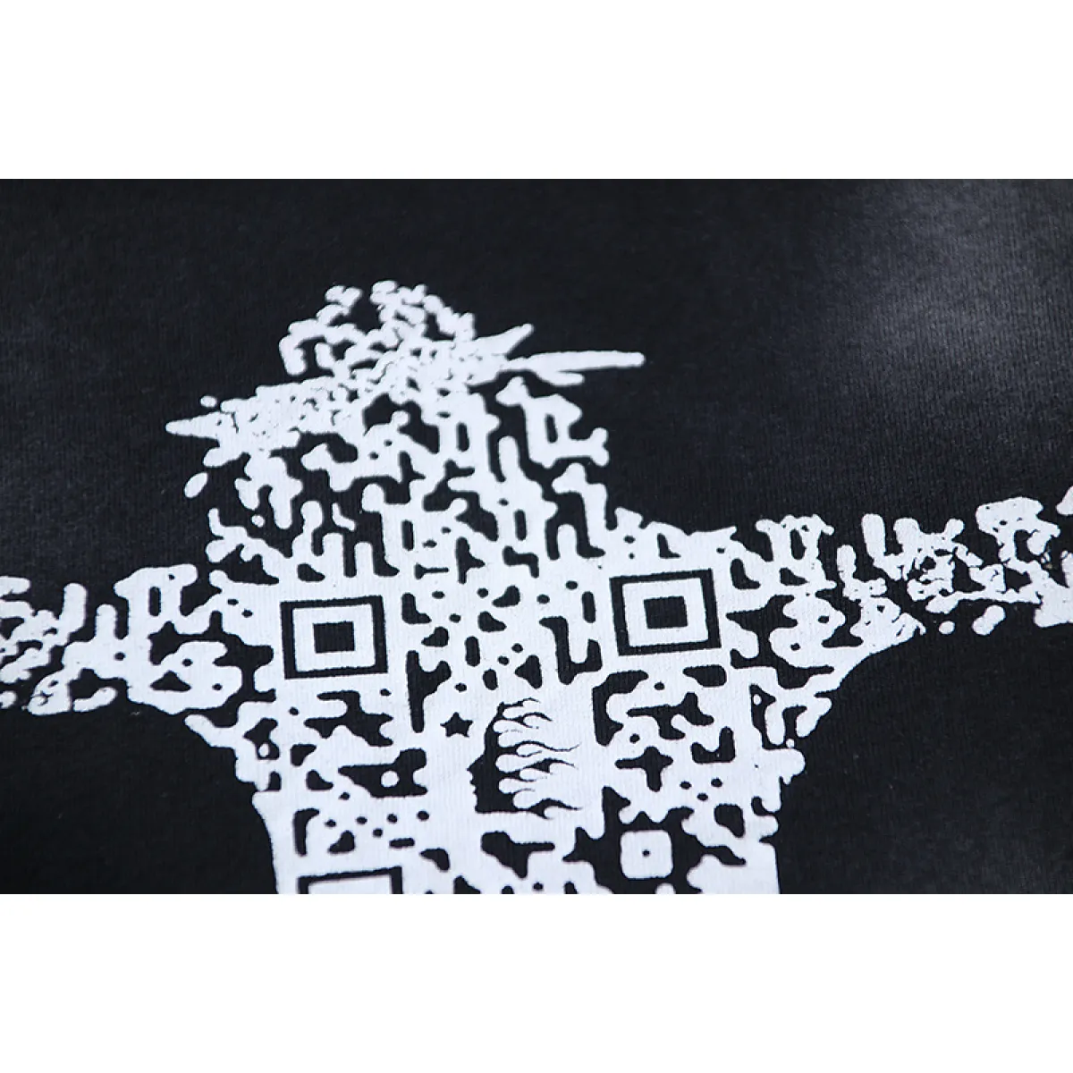 Hellstar Christ Long-Sleeve T-Shirt #652 Washed Black