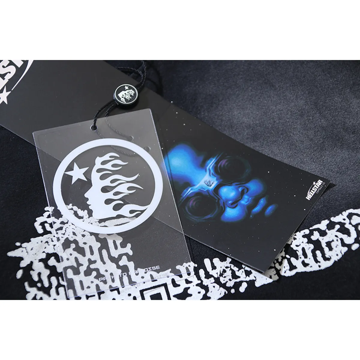 Hellstar Christ Long-Sleeve T-Shirt #652 Washed Black