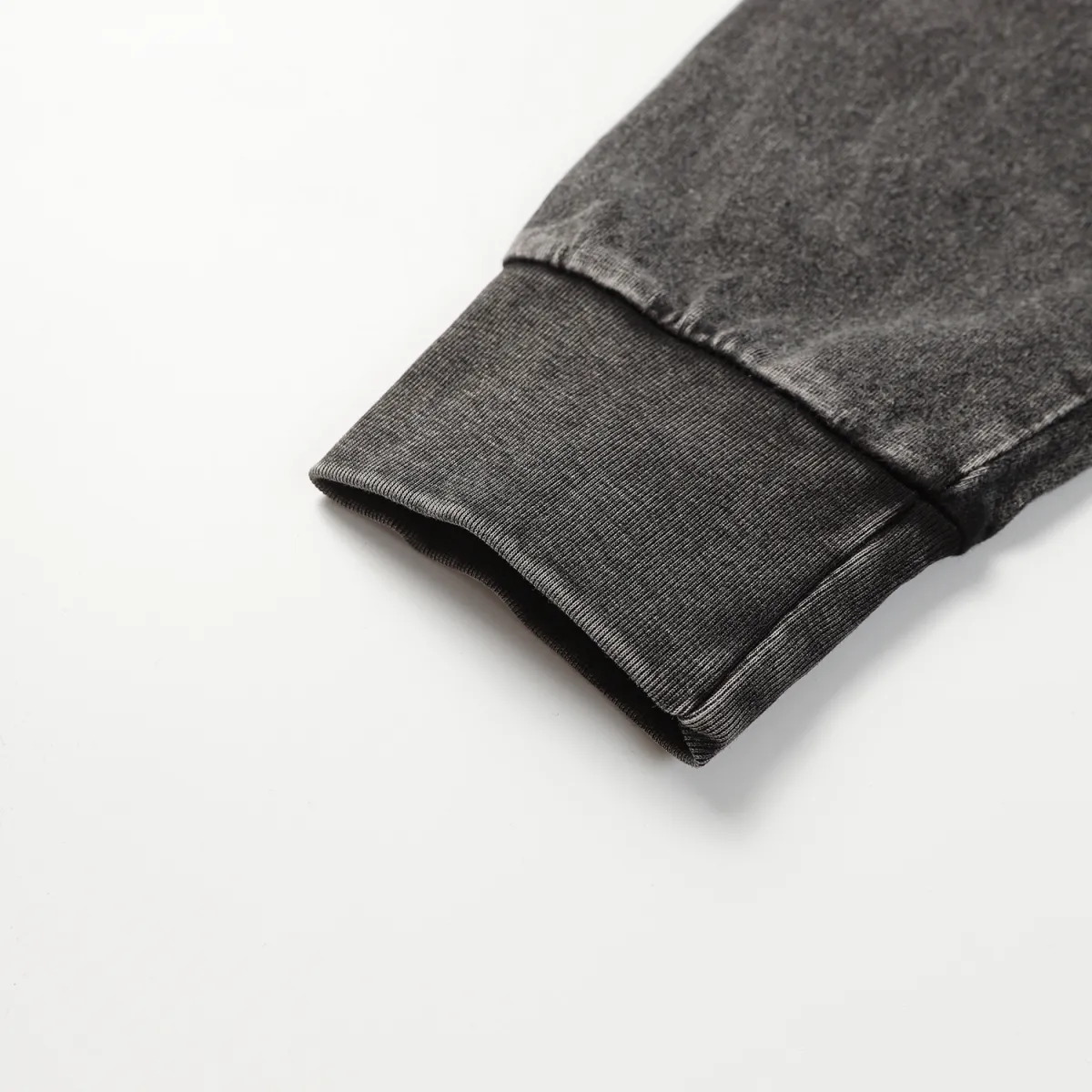 Hellstar Christ Long-Sleeve Washed Black T-Shirt D3102 Old Brick Red