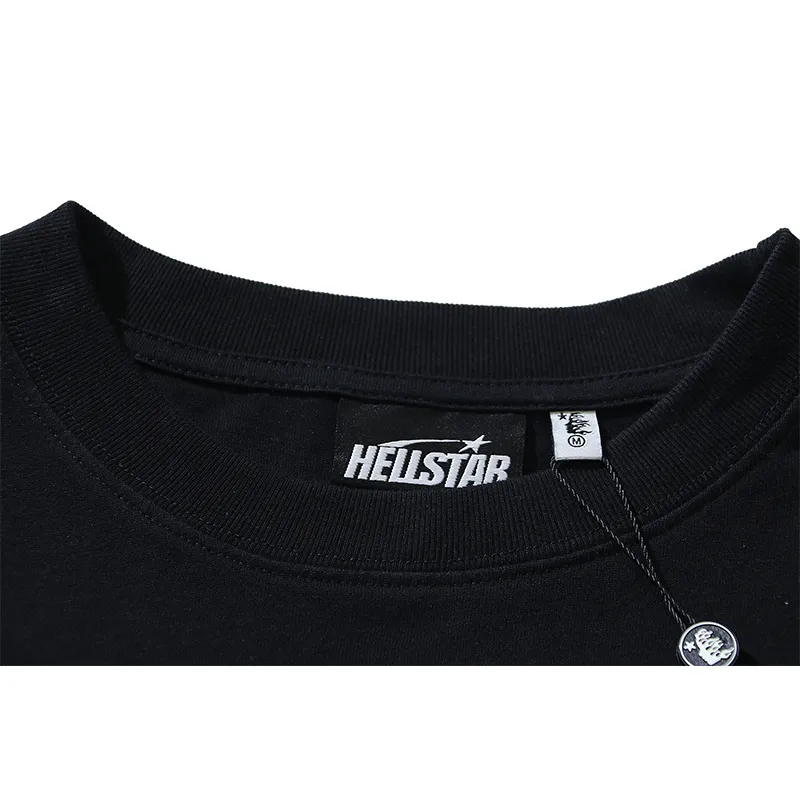 Hellstar No Guts No Glory Long Sleeve T-Shirt #659 Black Blue