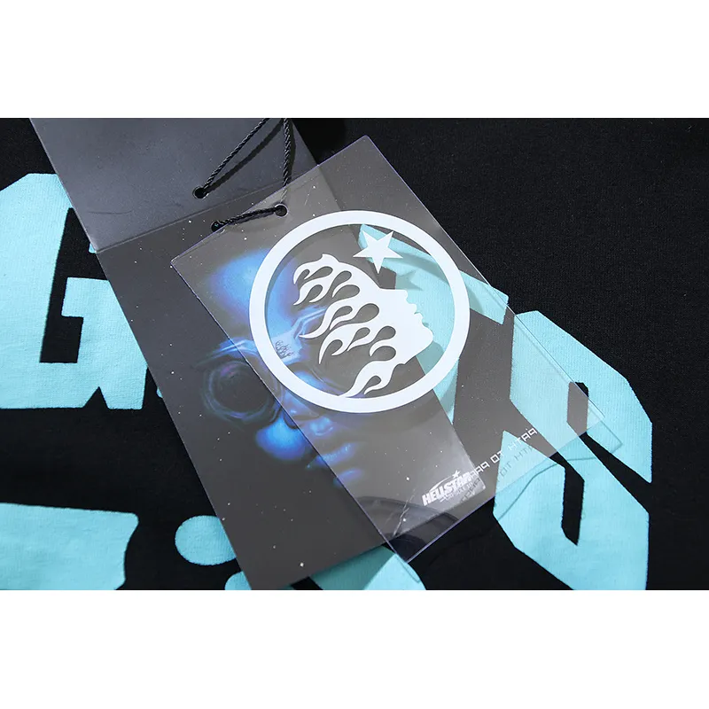 Hellstar No Guts No Glory Long Sleeve T-Shirt #659 Black Blue