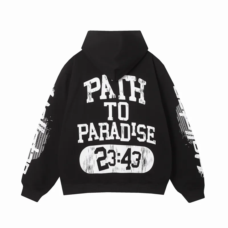 Hellstar Path To Paradise Hoodie #3098 Black/Green