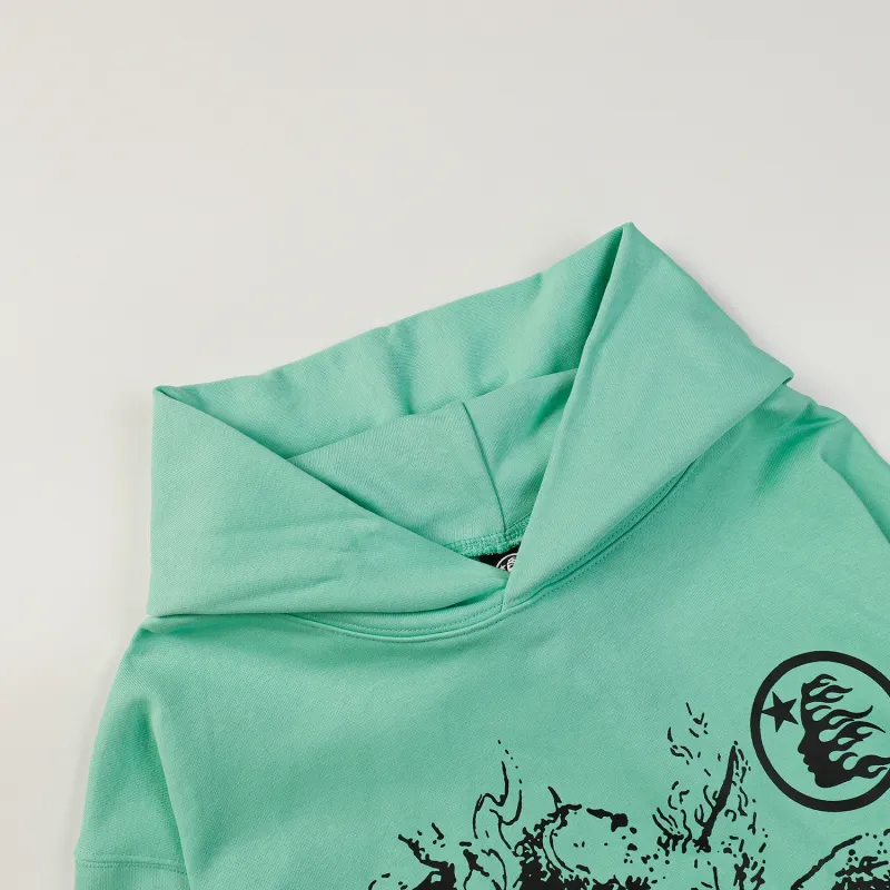 Hellstar Path To Paradise Hoodie #3098 Black/Green