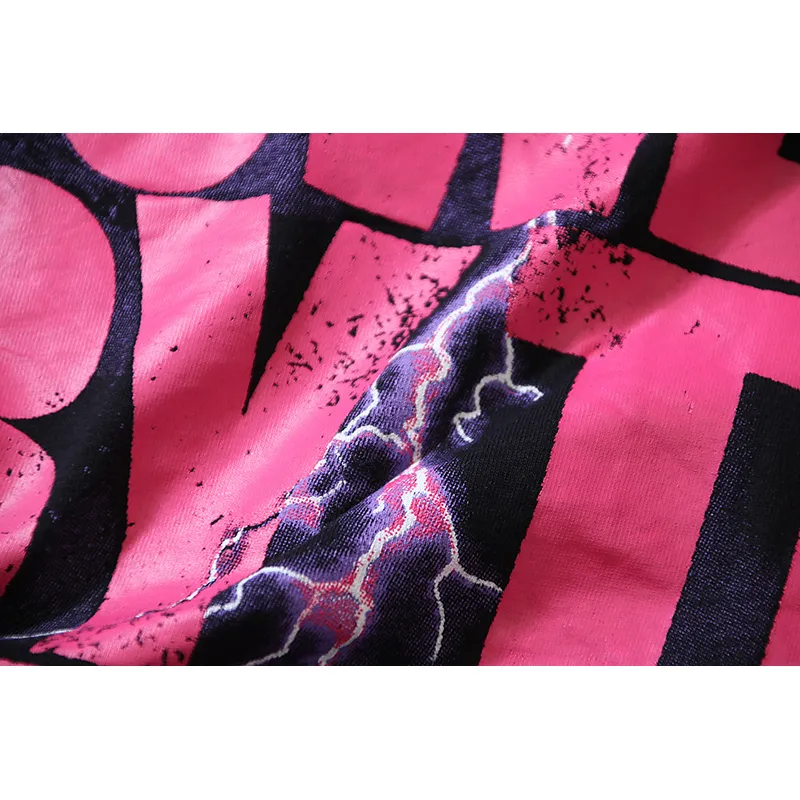 Hellstar Powered By The Star Long-Sleeve T-Shirt #651 Black Purple