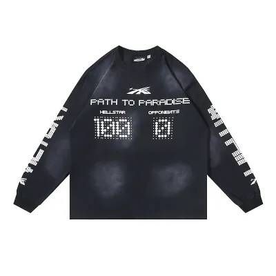 Hellstar Scoreboard Long-Sleeve T-Shirt #650 Black 02