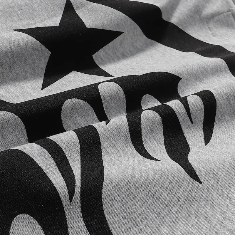 Hellstar Speed Hoodies #2230 Black White/Gray/Yellow