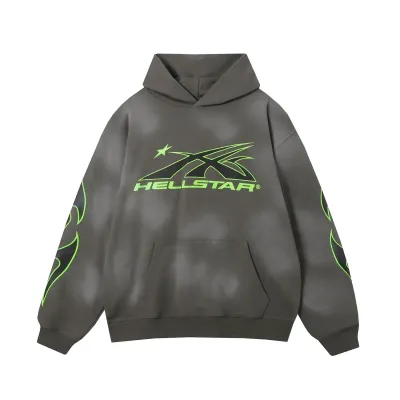 Hellstar Sport Grey Hoodie #3072 01