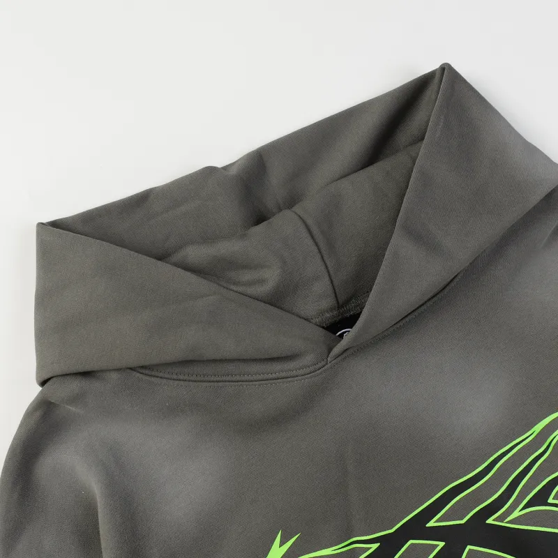 Hellstar Sport Grey Hoodie #3072