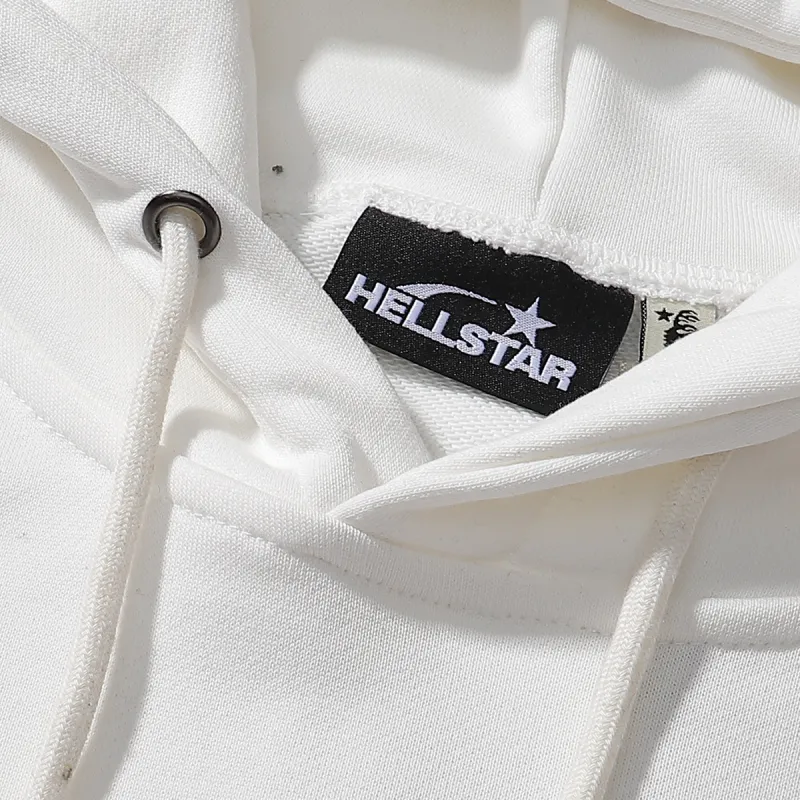 Hellstar Sports Future Flame Hoodie #2278 Black/White