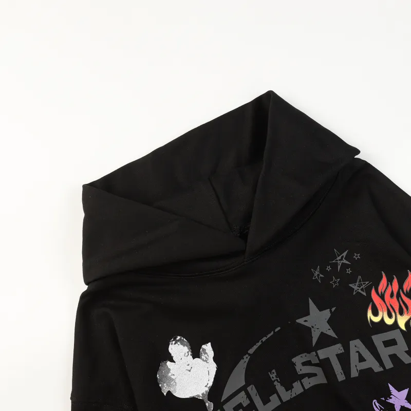 Hellstar Studio Summer Love Hoodie #3100 Black