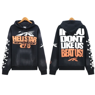 OBO Hellstar If You Dont Like Us Beat Us Tracksuit Black #5653-8175 02