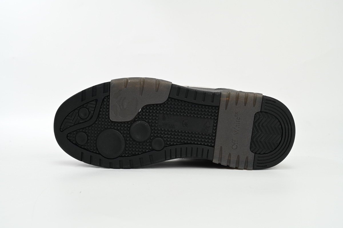 OFF-WHITE Black And White Out Of Office Sneakers